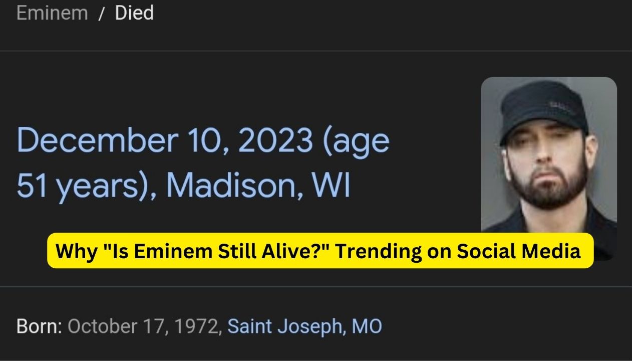 "Is Eminem Still Alive?" Rumors Spark Confusion on Social Media